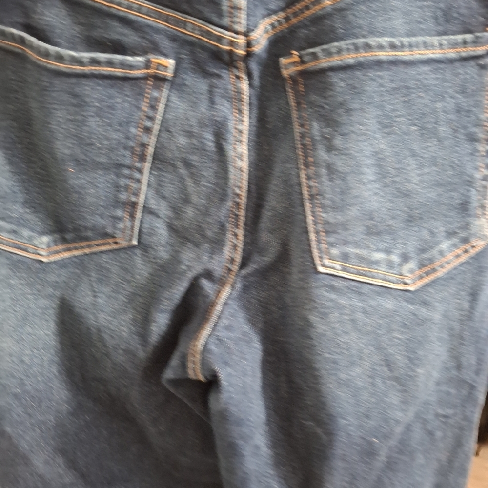 Old navy og loose high rise.Straight leg jeans Dark Wash - Picture 10 of 12